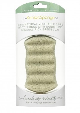 SPUGNA CORPO DI KONJAC ALL' ARGILLA VERDE