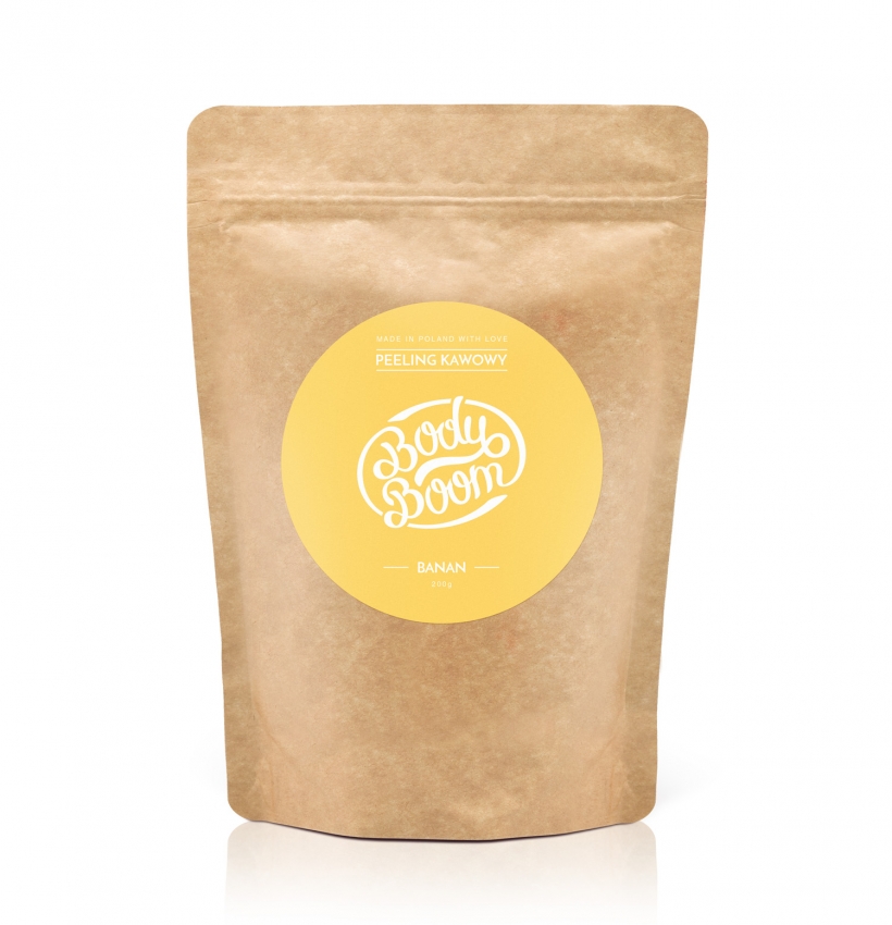 COFFEE SCRUB BODY BOOM - BANANA