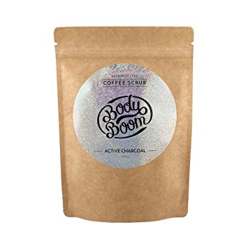 COFFEE SCRUB BODY BOOM - CARBONE ATTIVO