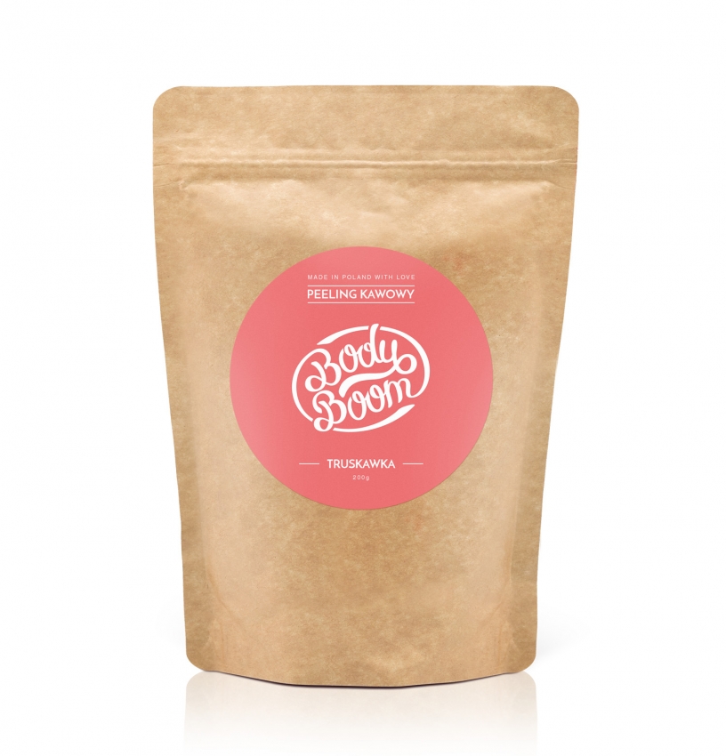 COFFEE SCRUB BODY BOOM - FRAGOLA