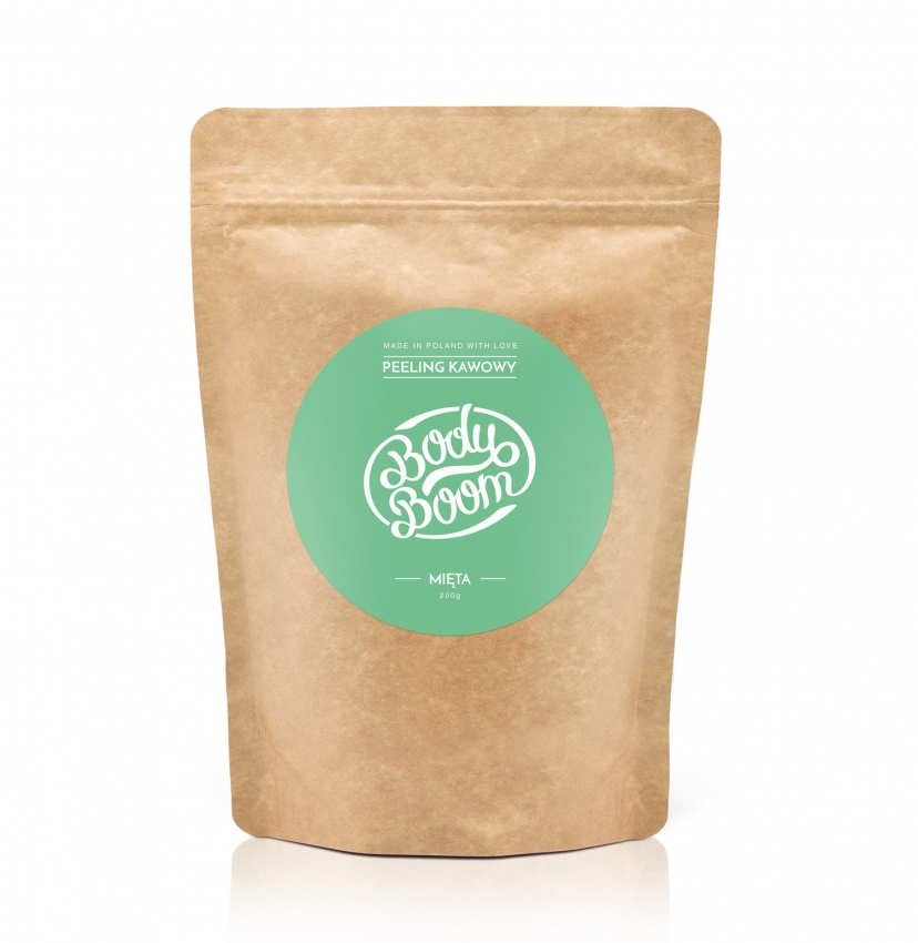 COFFEE SCRUB BODY BOOM - MENTA