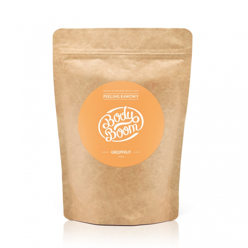 COFFEE SCRUB BODY BOOM - POMPELMO