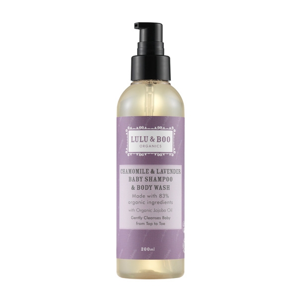 CHAMOMILE & LAVENDER BABY SHAMPOO & BODY WASH