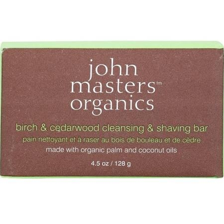 BIRCH & CEDARWOOD CLEANSING & SHAVING BAR - SAPONE BARBA