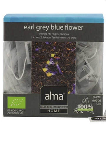 EARL GREY BLUE FLOWER - TE' NERO AL BERGAMOTTO