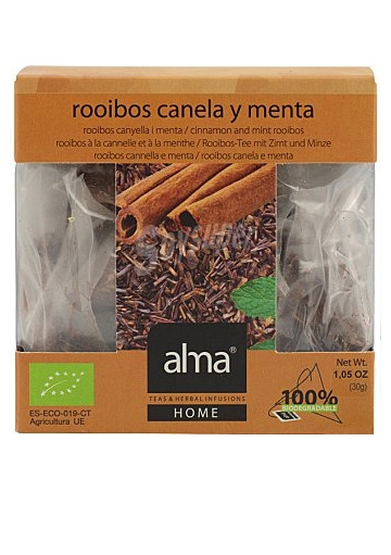 ROOIBOS CANELA Y MENTA - TE' ROSSO CANNELLA E MENTA