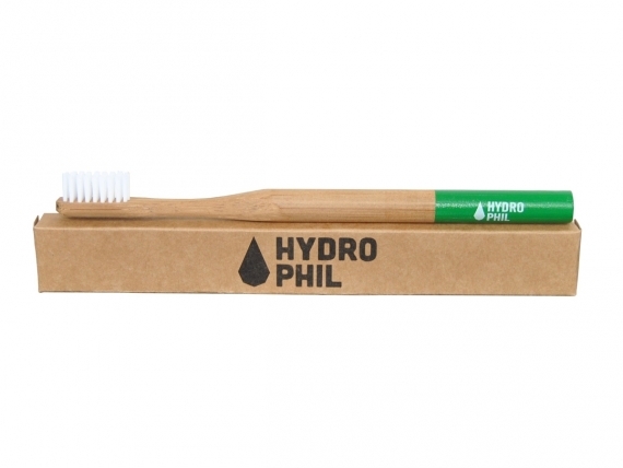 SPAZZOLINO DENTI BAMBOO - SETOLE MEDIE - VERDE