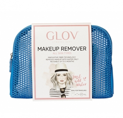 GLOV - TRAVEL SET BLUE CON POCHETTE