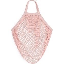 TURTLE BAGS - BORSA RETE COTONE ORGANICO - ROSA CIPRIA